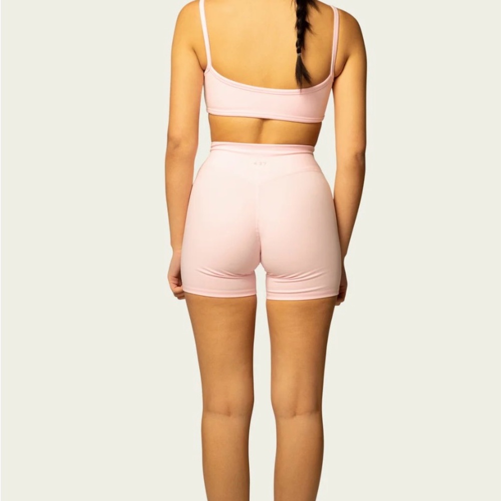 437 Powder Pink Activewear shorts